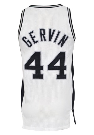 Circa 1982 George Gervin San Antonio Spurs Game-Used Home Jersey (Gervin LOA • Head Trainer LOA • Outstanding Example)