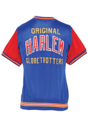 1960s Murphy Summons Harlem Globetrotters Worn Shooting Shirt with Warm-Up Pants (2)