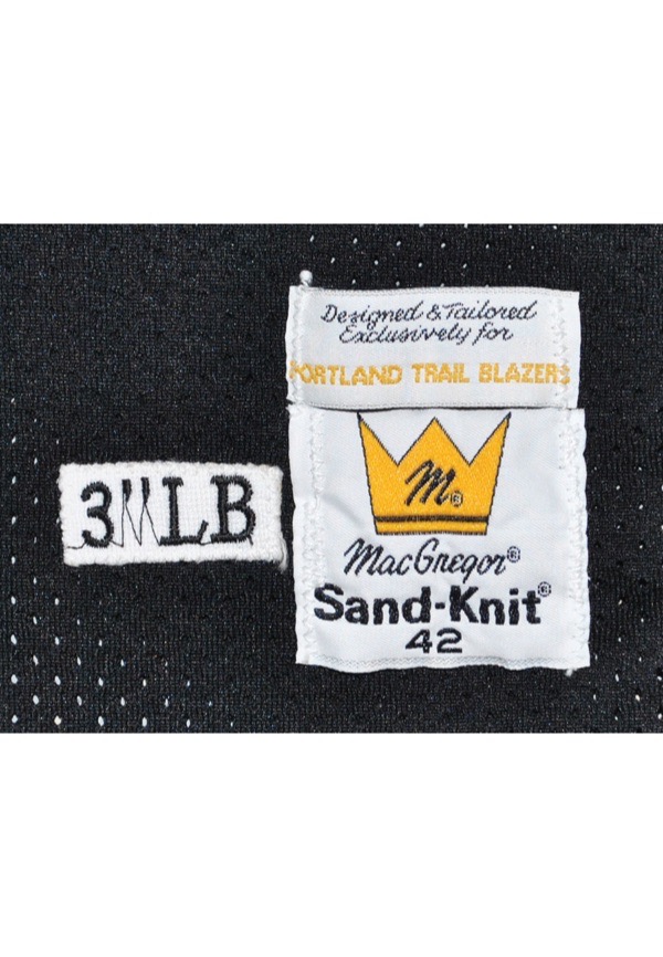 Lot Detail - Late 1980s Buck Williams Portland Trail Blazers Game-Used ...