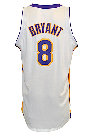 2003-04 Kobe Bryant Los Angeles Lakers Game-Used Sunday Alternate Jersey