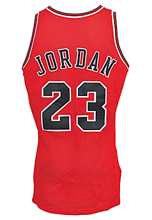 1996-97 Michael Jordan Chicago Bulls Game-Used Road Jersey (Championship Season • Scoring Champion • Finals MVP)