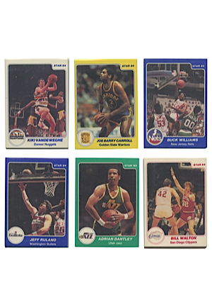 1983-84 Star Basketball Cards Complete Set (275)