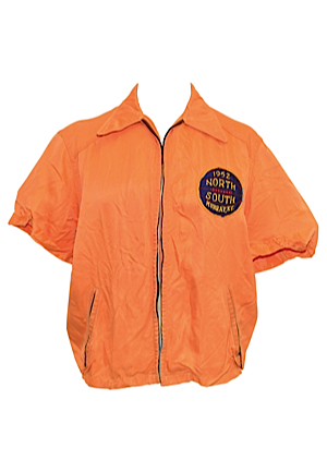 1952 Tommie Heinsohn College North-South Cage Classic Worn Warm-Up Jacket (Diane Heinsohn LOA)