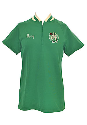 Circa 1981 Terry Duerod Boston Celtics Practice-Worn Shooting Shirt