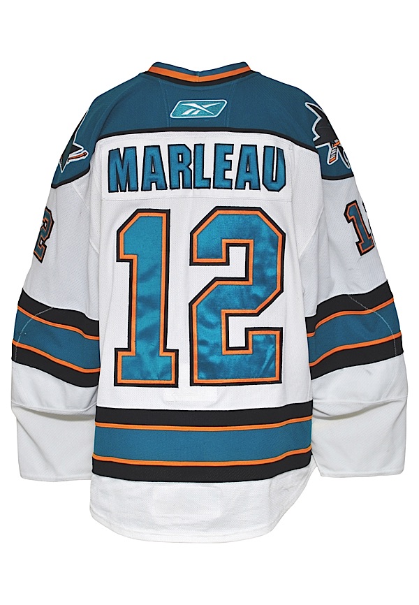 PATRICK MARLEAU Signed San Jose Sharks Teal Adidas Pro Jersey - NHL Auctions