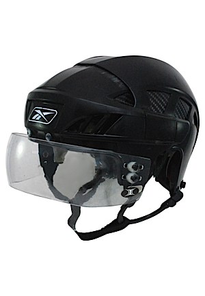 2010 Frazer McLaren San Jose Sharks Game-Used Helmet