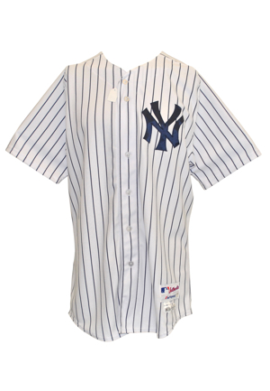 5/4/2014 Carlos Beltran New York Yankees Game-Used & Autographed Home Pinstripe Jersey (JSA • PSA/DNA • MLB Hologram • Steiner Sports LOA)