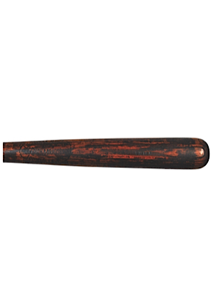 1919-22 George Sisler St. Louis Browns Game-Used & Side-Written  Bat (PSA/DNA • Vault Marked)