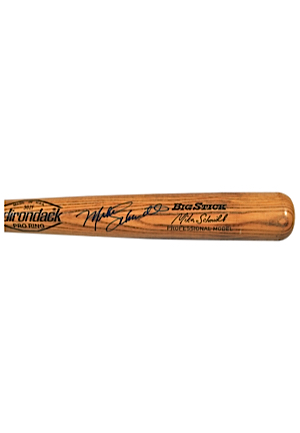 Mike Schmidt Philadelphia Phillies Autographed Show Bat (JSA)