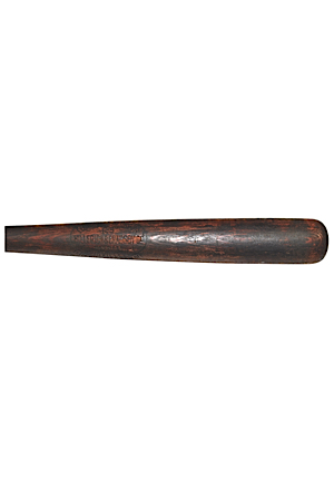 1923-24 Pie Traynor Pittsburgh Pirates Game-Used & Side-Written Bat (PSA/DNA)