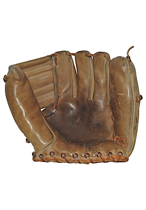 Ted Williams Model Autographed Store Model Glove (JSA)
