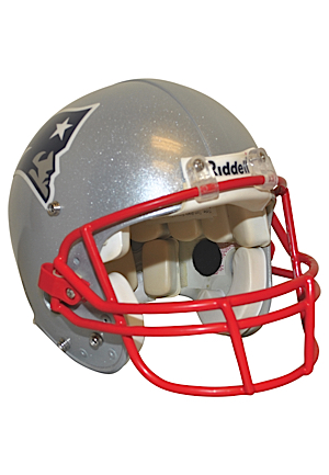 2004 Tom Brady New England Patriots Autographed Game Helmet (Full JSA LOA • PSA/DNA)