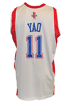 2004 NBA All-Star Pro-Cut Game Jerseys — Ron Artest & Yao Ming Eastern Conference & Western Conference (2)