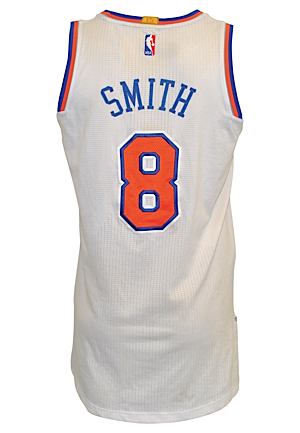 2014-15 J.R. Smith New York Knicks Game-Used Home Jersey