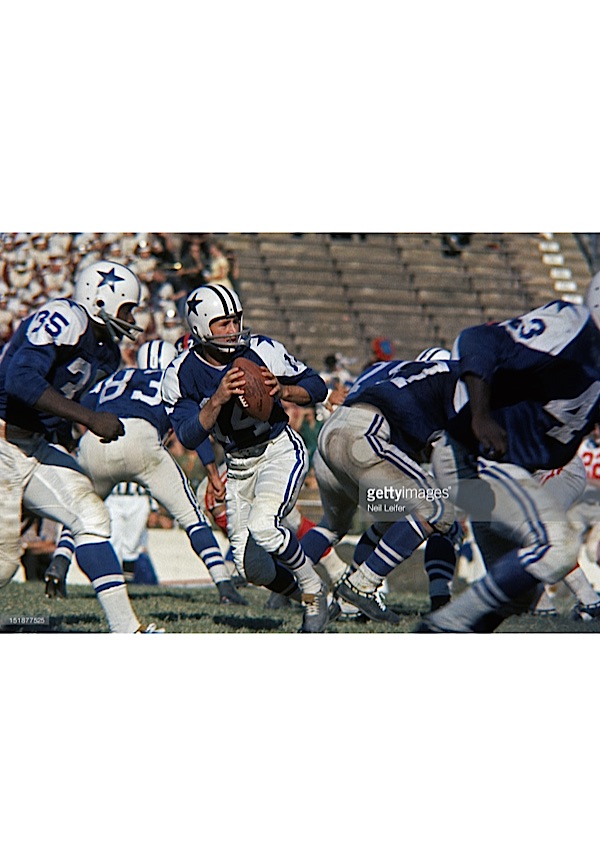 Lot Detail - Mid 1960s Mel Renfro Rookie Era Dallas Cowboys Game