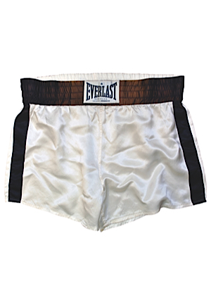 Historic 10/30/1974 Muhammad Ali "The Rumble In The Jungle" Fight-Worn Trunks Vs. George Foreman (Craig Hamilton LOA • Christies Documentation From The Ronnie Paloger Collection • Sourced From...
