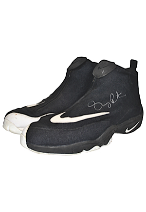Circa 2006 Gary Payton Miami Heat Game-Used & Autographed Sneakers (JSA • Ball Boy LOA)