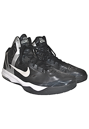Early 2010s Kevin Love Minnesota Timberwolves Game-Used & Autographed Sneakers (JSA • Ball Boy LOA)