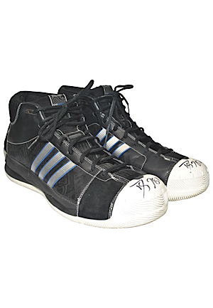 2008 Dwight Howard Orlando Magic Game-Used & Autographed Sneakers (JSA • Ball Boy LOA)