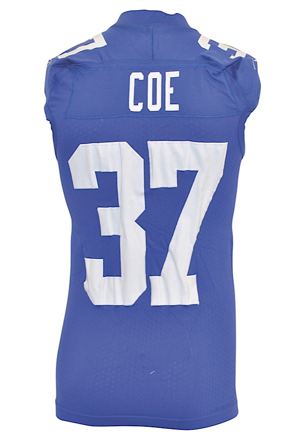 new york giants game used jersey