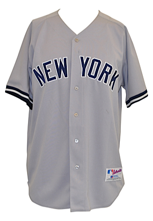David Wells New York Yankees Replica Autographed Road Jersey With Perfect Game Inscription (JSA • MLB Hologram • Steiner Sports COA)