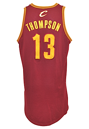 2011-12 Tristan Thompson Rookie Cleveland Cavaliers Game-Used Home Jersey