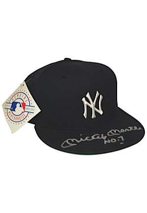 Mickey Mantle New York Yankees Autographed Cap (JSA • Upper Deck LOA)