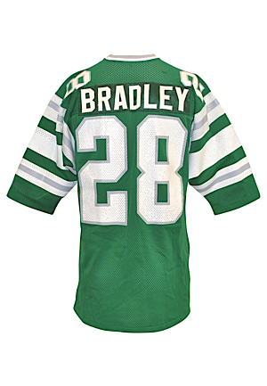 1970s Bill Bradley Philadelphia Eagles Game-Used Home Jersey