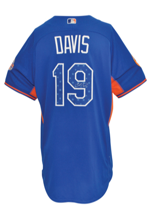 2013 Chris Davis Baltimore Orioles Batting Practice-Used & Autographed All-Star Game Jersey (JSA • MLB Hologram)