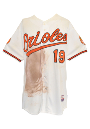5/29/2013 Chris Davis Baltimore Orioles Game-Used Home Jersey (MLB Hologram • Four-Hit, Two-HR Performance)