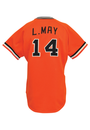 1977 Lee May Baltimore Orioles Game-Used Alternate Home Jersey