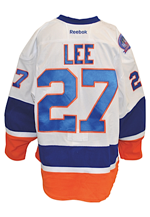 2014-15 Anders Lee New York Islanders Game-Used Road Jersey (Islanders LOA)