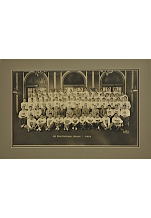 1939 All Star Football Squad Black & White Photograph