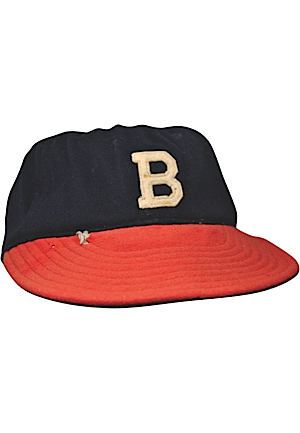 Boston Braves Game-Used & Team-Issued Caps (2)