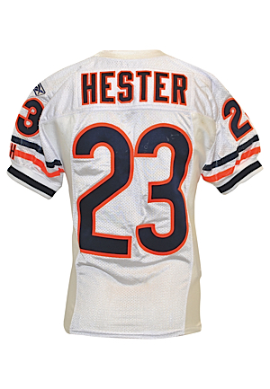 11/27/2011 Devin Hester Chicago Bears Game-Used Road Jersey (Photo-Matched • Unwashed)