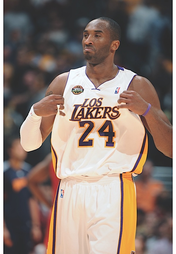 Lot Detail - 3/23/2008 Kobe Bryant Los Angeles Lakers Game-Used ...