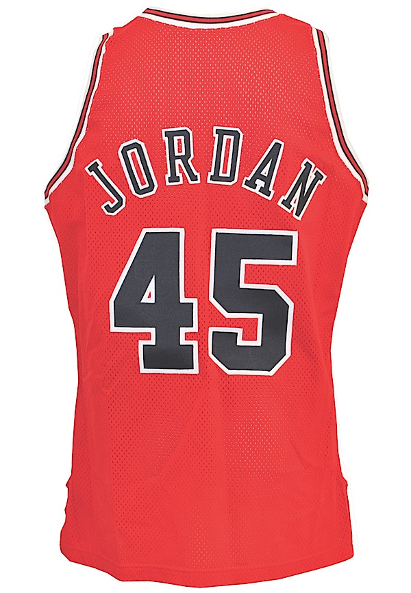 michael jordan game worn jersey