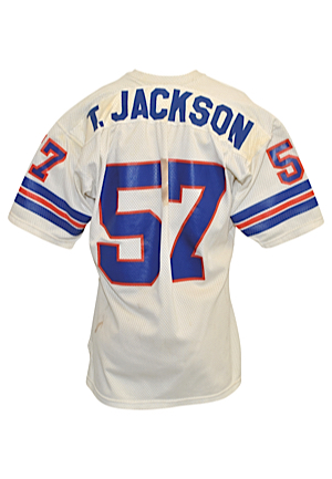 Mid 1970s Tom Jackson Rookie Era Denver Broncos Game-Used Road Jersey