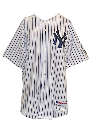 2014 Ivan Nova New York Yankees Team-Issued Home Pinstripe Jersey (MLB Hologram • Steiner Hologram)