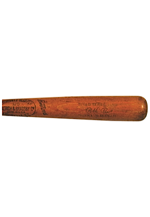 1952 Pee Wee Reese Brooklyn Dodgers World Series Game-Used Bat (PSA/DNA)