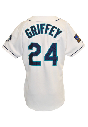 1994 Ken Griffey Jr. Seattle Mariners Game-Used Home Jersey (AL Home Run Leader)