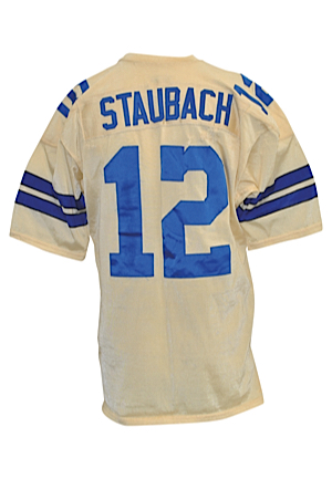 Roger Staubach Dallas Cowboys Vintage Home Durene Jersey (Repairs)