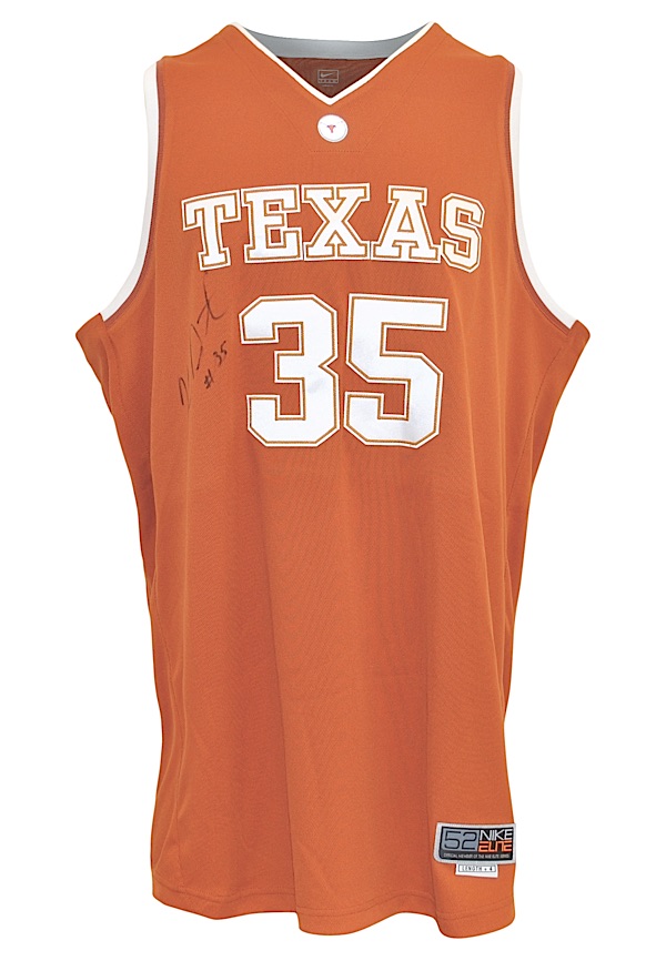 Kevin Durant Autographed and Framed Texas Longhorns Jersey