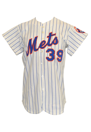 1972 Gary Gentry New York Mets Game-Used Pinstripe Home Jersey