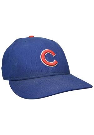 2005 Chicago Cubs Game-Used Cap Attributed To Greg Maddux