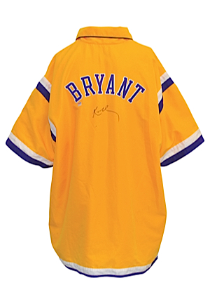 1997-98 Kobe Bryant Los Angeles Lakers Player-Worn & Autographed Warmup Suit (2)(Full JSA LOA • PSA/DNA • DC Sports LOA • Rare Early Example)