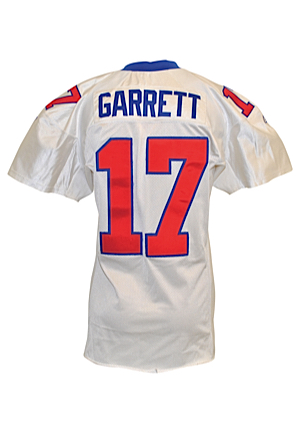2001 Jason Garrett New York Giants Game-Used Home Jersey (Equipment Manager LOA)