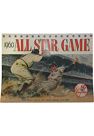1960 MLB All-Star Game Program