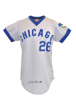 1974 Billy Williams Chicago Cubs Game-Used & Autographed Road Jersey (JSA • Scarce Example of a Rarely Offered HOFer)