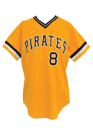1979 Willie Stargell Pittsburgh Pirates Spring Training-Worn Road Jersey (Sourced From Teams Long-Time Bradenton Chaplain)